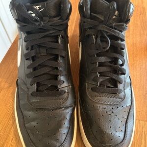 Nike Air Force 1 Men's Black High-Top Sneakers